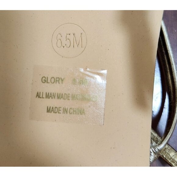 Joie Gold Strappy Sandals - Picture 5 of 5